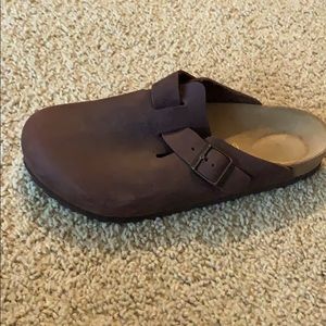 Birkenstock Boston oiled leather clogs size 10 New